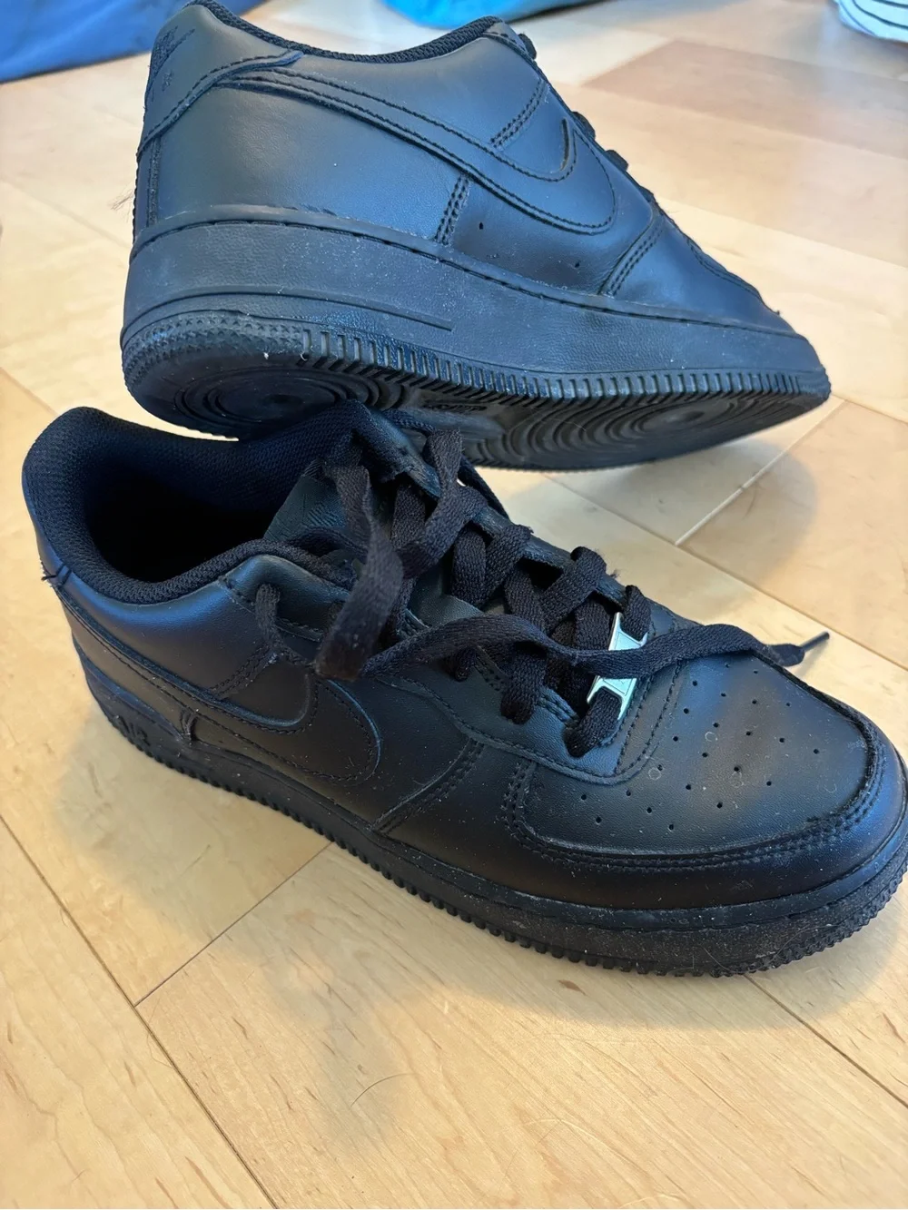 Nike AF1 Air Force 1 Black 6.5Y/39/ women’s 9